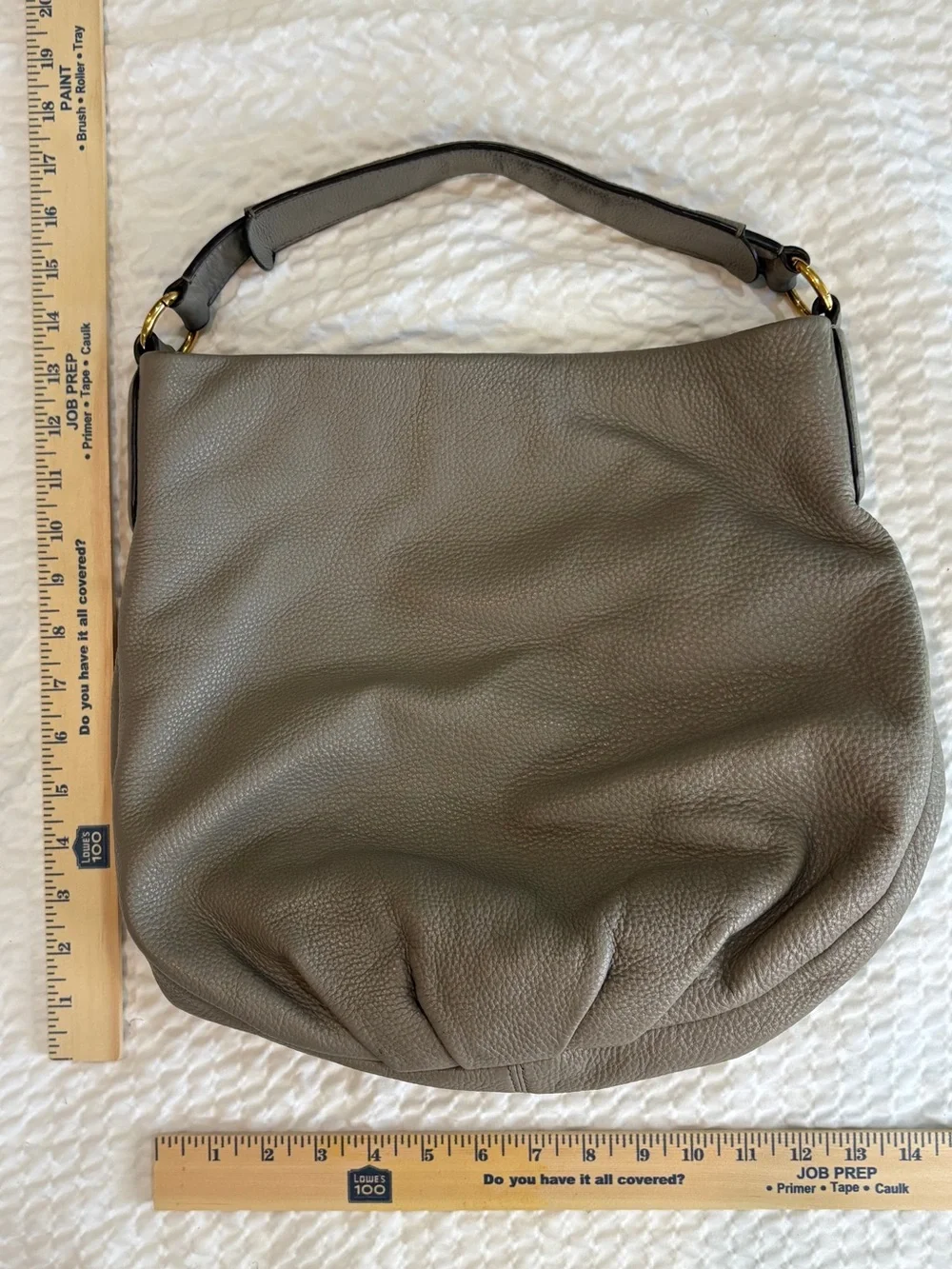 Marc Jacobs Classic Q Hillier Hobo Shoulder Bag wGold Plate GUC Clean Interior🌟